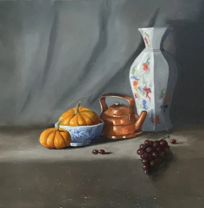 Still Life with Copper Kettle