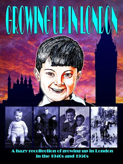 Front cover-Growing up project-mixed media.