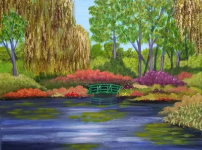 AUTUMN AT GIVERNY 800