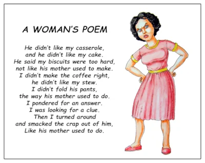 A woman's poem-small