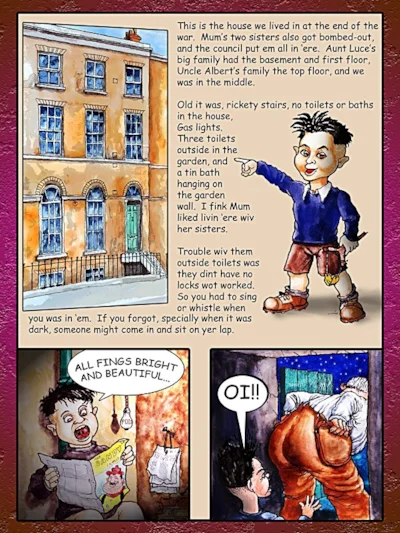 Growing up in London-Page 3 of proposed book.