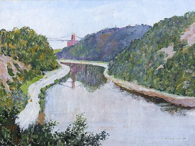 Clifton Bridge from Sea Walls 