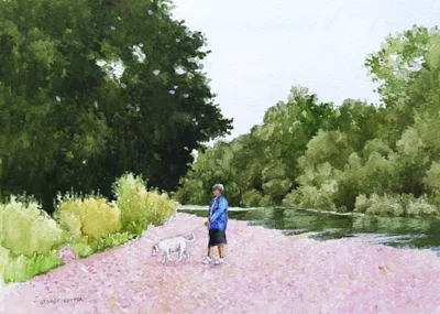 June and Jess at Builth.