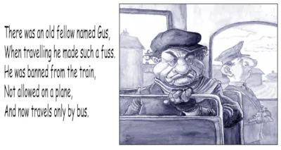 man on bus limerick