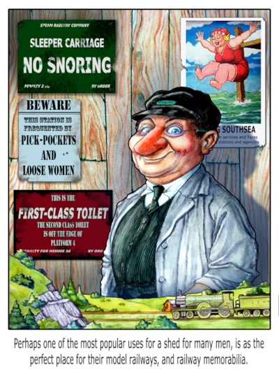 Men in sheds - railway small