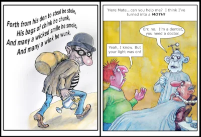 Nonsense verse & Old joke