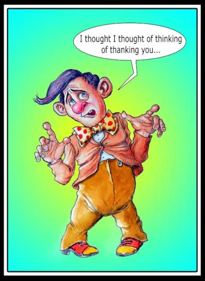 Thought I thought-small