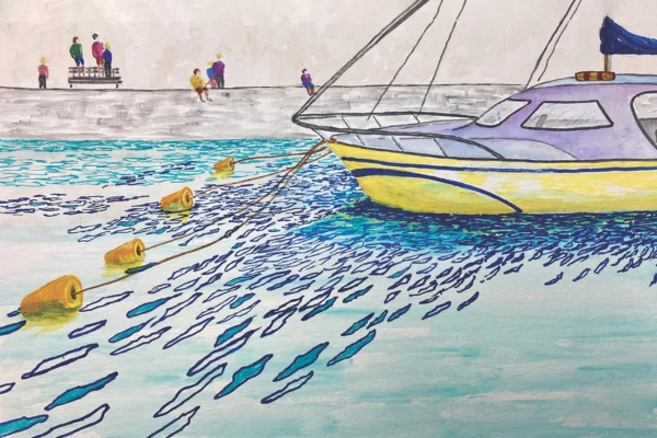 Padstow Harbour by Tony Hogan